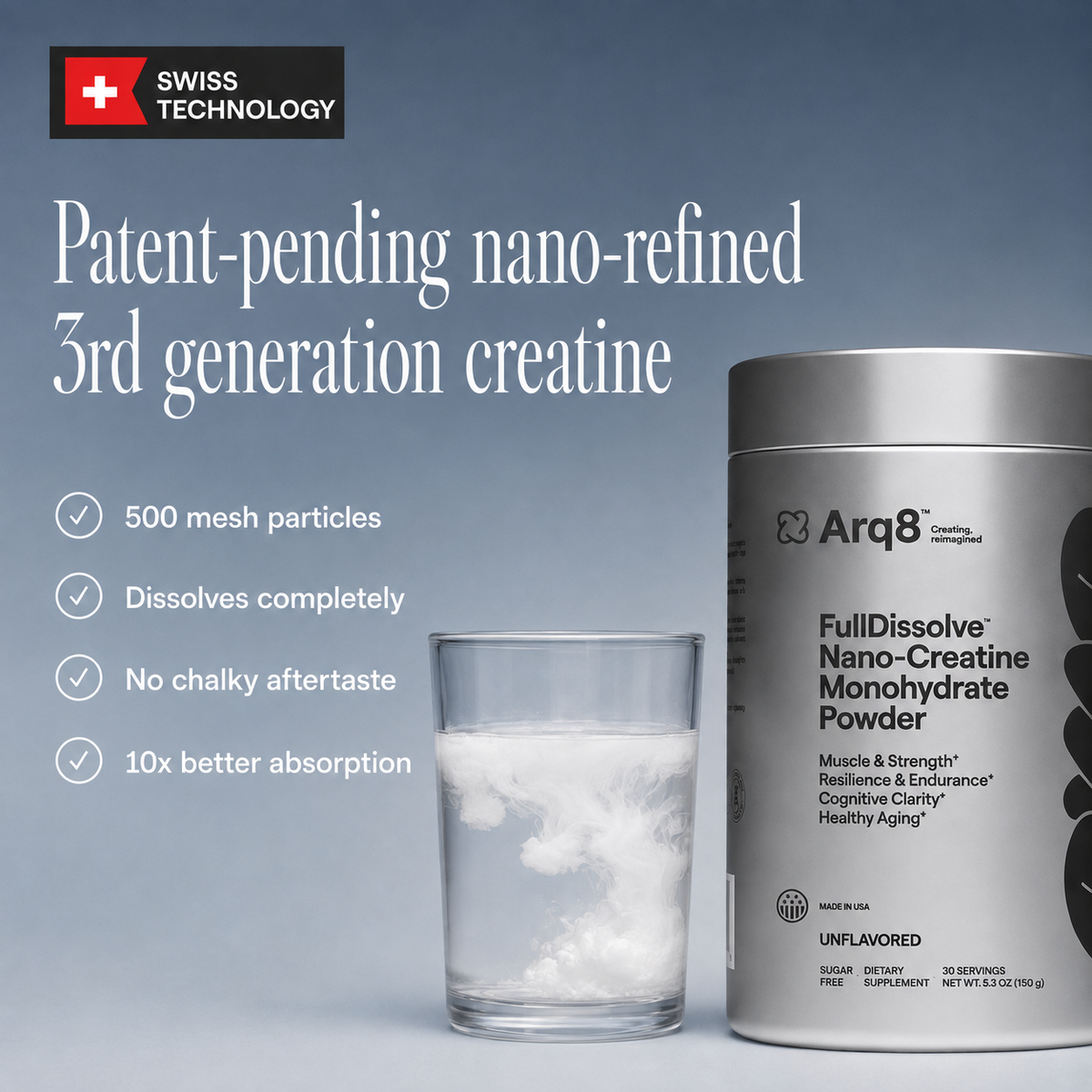 Arq8™ Creatine Powder + Magnesium+ Gummies