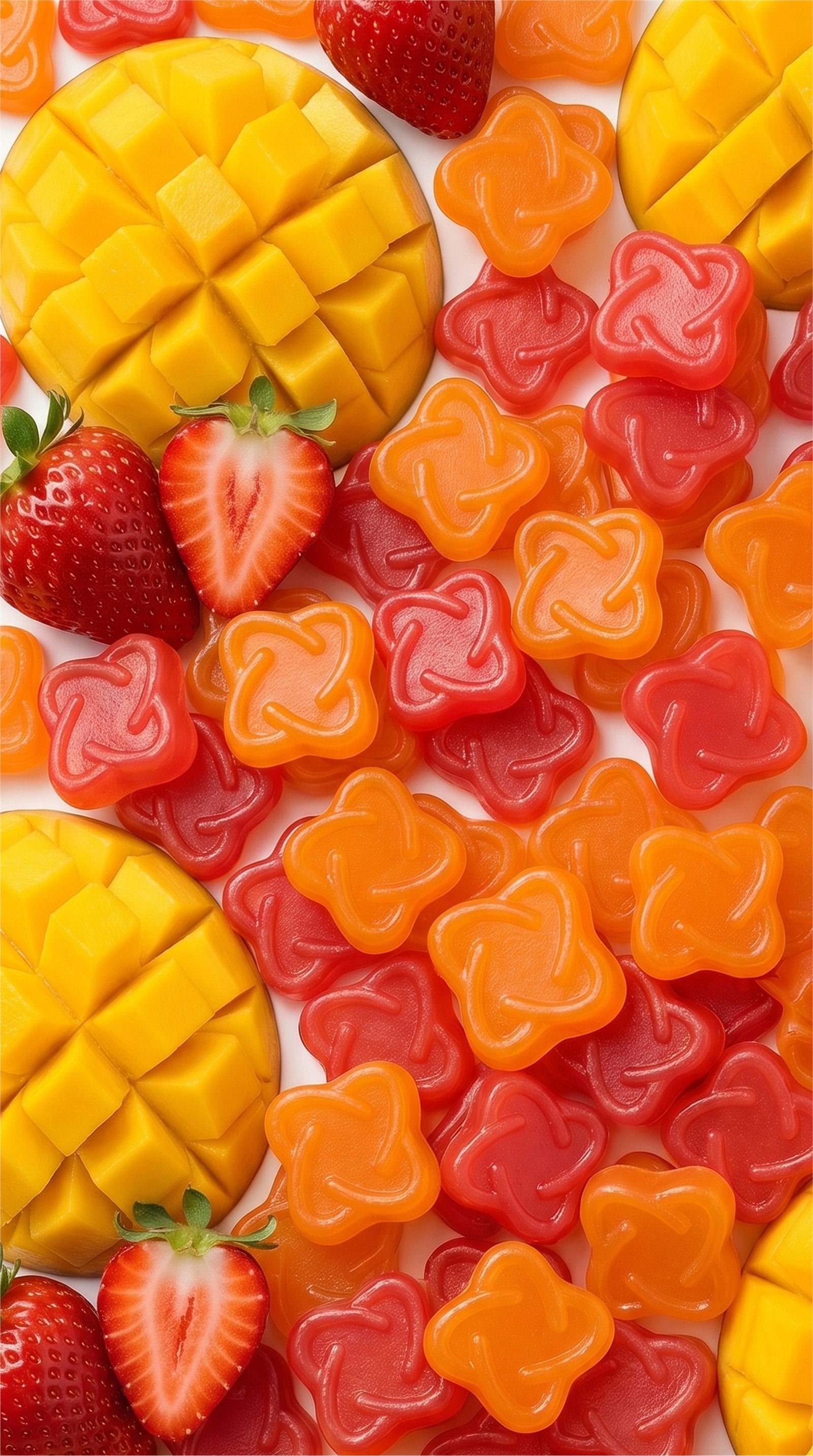 Arq8 mango and strawberry gummies