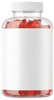Typical gummy bottle