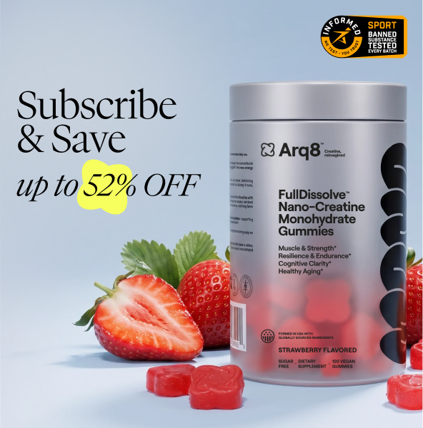 Arq8 Creatine Gummies 2