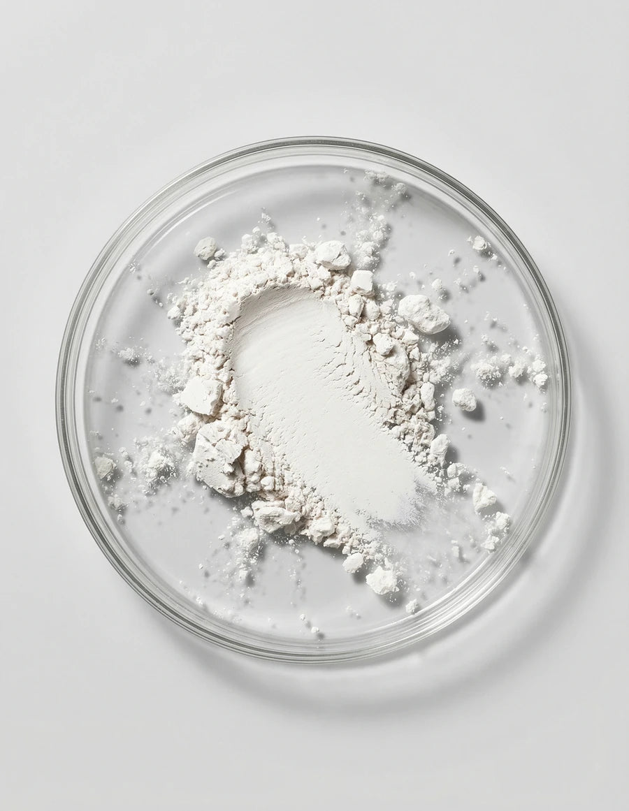 Zinc powder in dish